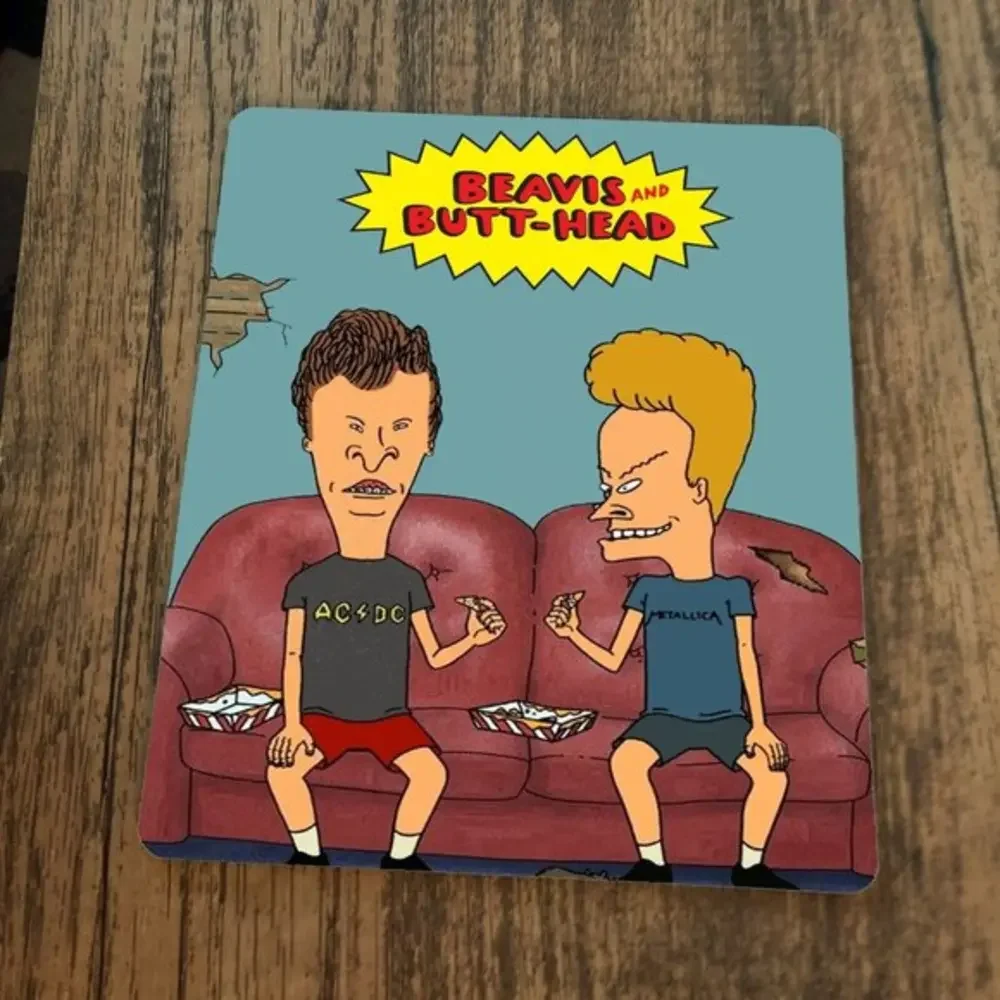 Beavis and Butthead Couch Potatoes Cartoon Mouse Pad